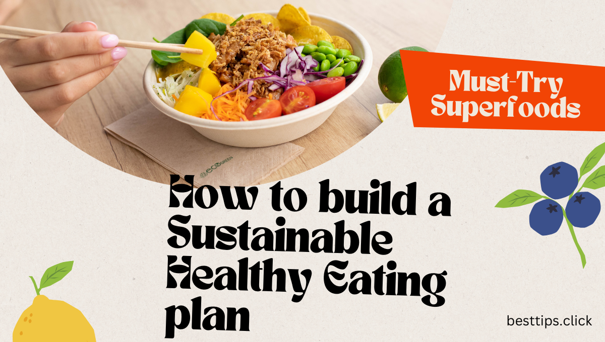 How to build a Sustainable Healthy Eating plan